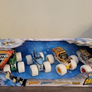 Monster Jam Snow Drifters 4-Pack